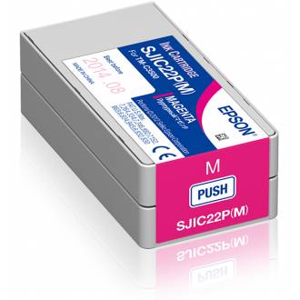 EPSON SJIC22P(M) COLORWORKS TM-C3500 MAGENTA