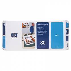 HP Nº 80 DESIGNJET 1050c-1050plus  CYAN