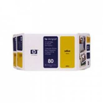 HP Nº 80 DSJ 1050C CABEZAL+CARTUCHO AMARILLO - 350 m