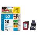 HP Nº 58 DeskJet PHOTO COLOR - 17 ml - 125 pág.