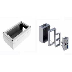 CAJA DE SUPERFICIE ROSETA MULTIMEDIA DE 2 MODULO ## REQUIERE DE LA REFERENCIA BD-1008005