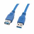 LANBERG CABLE ALARGADOR USB 3.0 MACHO HEMBRA 1.8M AZUL C-3