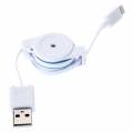 CABLE DE DATOS Y CARGA PARA IPHONE 5 LIGHTNING RETRACTIL