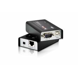 ATEN MINI KVM USB EXTENDER PROLONGADOR AMPLIFICADOR KVM USB Y VGA (HASTA 100 MTS.)
