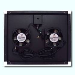 UNIDAD DE VENTILACION 2 VENTILADORES RACK FONDO 600 SIN TERMOSTATO