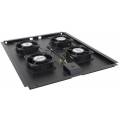 UNIDAD DE VENTILACION 4 VENTILADORES RACK FONDO 800 CON TERMOSTATO
