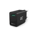 GREENCELL CARGADOR QC CARGA RAPIDA USB 3.0 18W