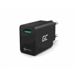 GREENCELL CARGADOR QC CARGA RAPIDA USB 3.0 18W