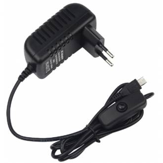 CARGADOR PARA MÓVIL MICRO USB ENCHUFE PARED ULTRARAPIDO 3A CON INTERRUPTOR