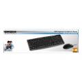 KONIG TECLADO + RATON MULTIMEDIA USB NEGRO