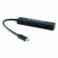 CONCEPTRONIC HUB USB 3.1 TYPE-C A USB 3.0 4 PUERTOS