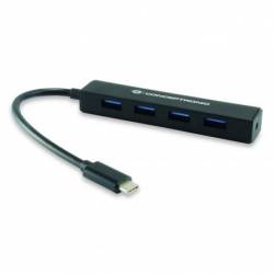 CONCEPTRONIC HUB USB 3.1 TYPE-C A USB 3.0 4 PUERTOS