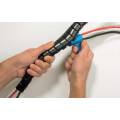CUBRE CABLE / RECOGECABLE METROS SUELTOS NEGRO ALTA CALIDAD