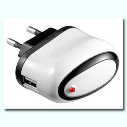 CARGADOR USB DE PARED 1A