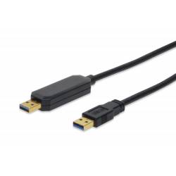 DIGITUS DATALINK USB 3.0 PC A PC / MAC A MAC (SIN DRIVERS)