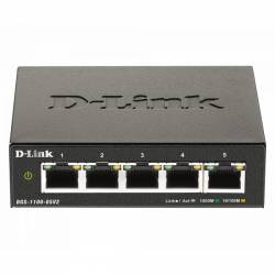 D-LINK SWITCH 10/100/100 5 PTOS GESTIONN EASY