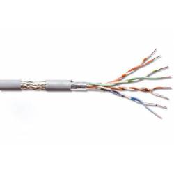 DIGITUS CABLE SFTP CATEGORIA 5e DOBLE APANTALLAMIENTO 100 Mts. COBRE SOLIDO