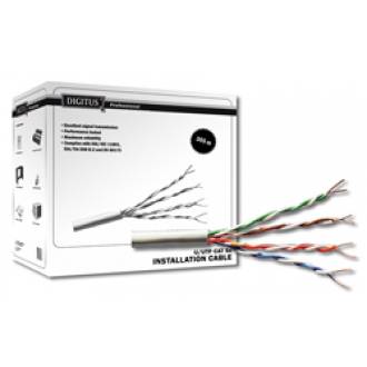 DIGITUS CABLE UTP CATEGORIA 6, CAJA DE 305 Mts.