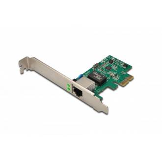 DIGITUS TARJETA DE RED 10/100/1000 GIGABIT PCI EXPRESS PERFIL BAJO