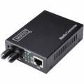 DIGITUS CONVERTIDOR DE MEDIOS FAST ETHERNET 10/100 RJ45 FIBRA ÓPTICA ST