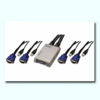 DIGITUS CONMUTADOR KVM 4 ---> 1 USB