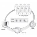 DIGITUS CONMUTADOR KVM 8 PCS - 1 ESTACION EMULACION+RATON