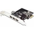 DIGITUS TARJETA PCI EXPRESS 3 PUERTOS FIREWIRE (2*6 + 1*4)