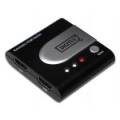 DIGITUS CONMUTADOR VIDEO SELECTOR HDMI DE 2 ENTRADAS 1 SALIDA