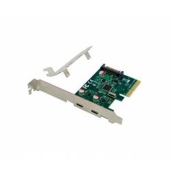 TARJETA CONTROLADORA CONCEPTRONIC PCI EXPRESS TYPE-C / 2 PUERTOS / INCLUYE SOPORTE LP