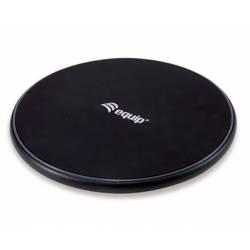 CARGADOR INALÁMBRICO QI / 10W / CARCASA DE ALUMINIO / CARGA RAPIDA / EQUIP / EQ245501