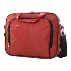 MALETIN PORTAIL E-VITTA ESSENTIALS ROJO 15.4 A 16 PULGADAS