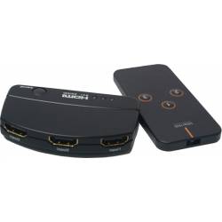 CONMUTADOR HDMI 3 ENTRADAS 1 SALIDA CON MANDO A DISTANCIA K3400
