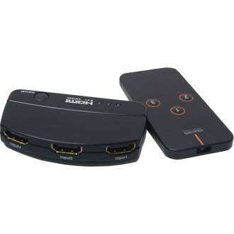 CONMUTADOR HDMI 3 ENTRADAS 1 SALIDA CON MANDO A DISTANCIA K3400