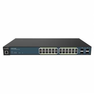 ENGENIUS SWITCH 24POE + 4SFP WIRELESS MANAGEMENT