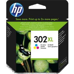 HP Nº 302XL DeskJet 1110/2130/3630 COLOR - 330 pag.