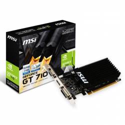TARJETA GRAFICA GEFORCE GT710 1GB DDR3 - HDMI - DVI PCI-EXPRESS