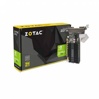 TARJETA GRAFICA GEFORCE GT710 2GB DDR3 PERFIL BAJO