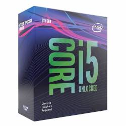 PROCESADOR INTEL 1151 I5-9600KF 3.7Ghz 9MB