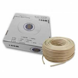 CABLE UTP CAT 6 SOLIDO LSOH 100 Mts. COBRE
