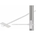BRIDAS CON MARCADOR DE CABLE DE 100 MM. 100 Uds.