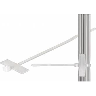 BRIDAS CON MARCADOR DE CABLE DE 100 MM. 100 Uds.