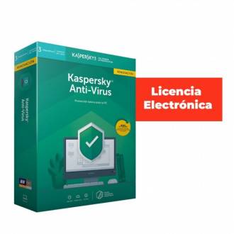 ANTIVIRUS KASPERSKY 2021 - 3 LICENCIAS - RENOVACION - LICENCIA ELECTRONICA