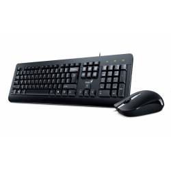 GENIUS TECLADO + RATON USB NEGRO