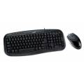 GENIUS TECLADO + RATON USB NEGRO