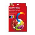 KIT CARTUCHOS COMPATIBLES BROTHER LC 980 / LC 1100 MAGENTA+CYAN+AMARILLO+2 NEGRO