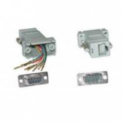 ADAPTADOR DB9 MACHO ---> RJ45 HEMBRA