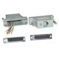 ADAPTADOR DB25 HEMBRA ---> RJ45 HEMBRA