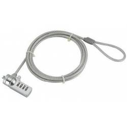 GEMBIRD CABLE SEGURIDAD PORTATIL CON COMBINACION 4 DIGITOS