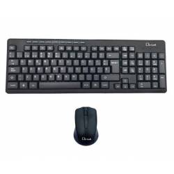 L-LINK TECLADO + RATON INALAMBRICO NEGRO