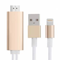 CABLE LIGHTNING 8 PIN A HDMI PARA IPAD / IPHONE